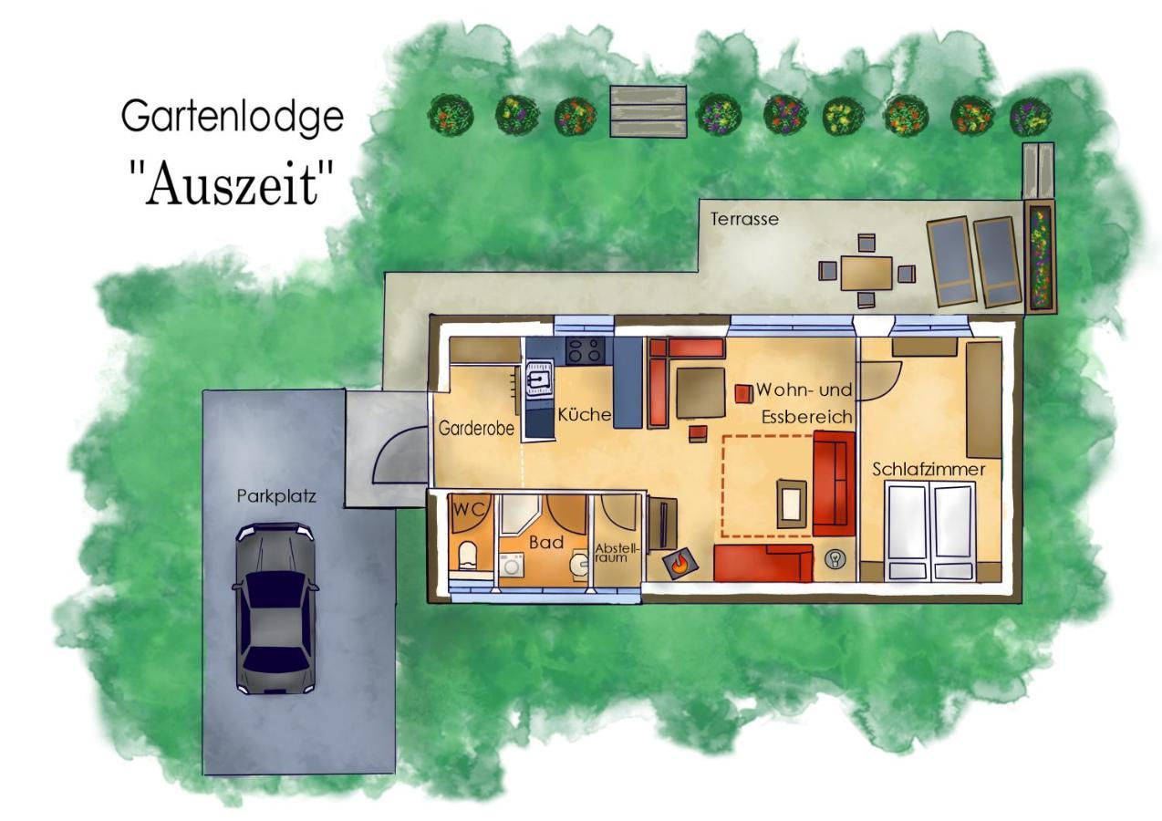 Gartenlodge Auszeit Nötsch Exteriör bild